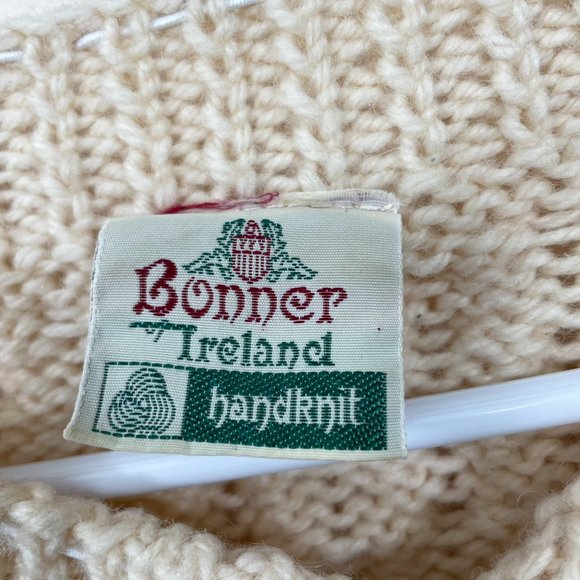 Vintage Bonner Ireland Handknit Cardigan - Picture 4 of 7